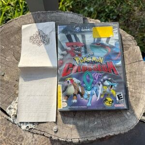 Box only Pokemon Colosseum (Player's Choice) - (GC) GameCube NO DISK !!!